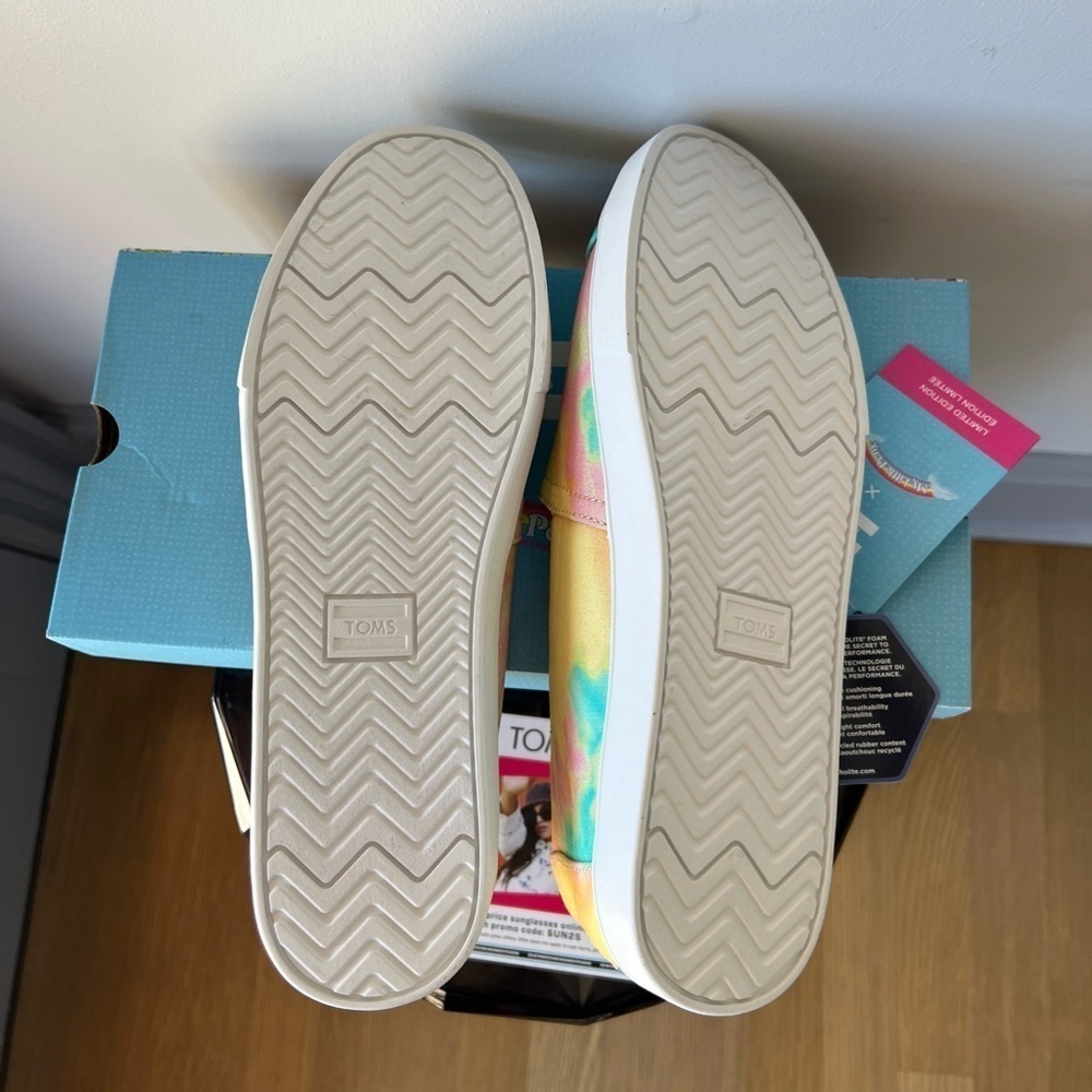 Toms Alpargatas Cupsole Multi Tie Dye My Little Pony Sky Dancer - Picture 9 of 11